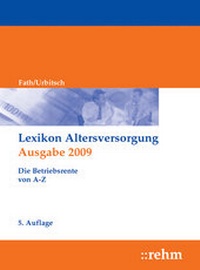 Abbildung von: Lexikon Altersversorgung 2009 - Rehm