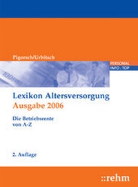 Bild vergrößern Bild: Lexikon Altersversorgung 2006 - Rehm