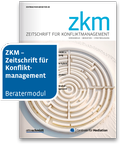 Cover: Zeitschrift f&uuml;r Konfliktmanagement - ZKM - Otto Schmidt Verlag