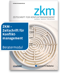 Bild vergrößern Bild: Zeitschrift für Konfliktmanagement - ZKM - Otto Schmidt Verlag