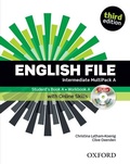Cover: English File third edition: Intermediate: MultiPACK A with Oxford Online Skills - Oxford University Press