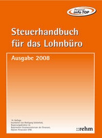Abbildung von: Steuerhandbuch für das Lohnbüro 2008 - Rehm
