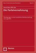 Abbildung von: Die Parteivernehmung - Nomos