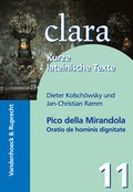 Cover: Pico della Mirandola, Oratio de hominis dignitate - Vandenhoeck & Ruprecht
