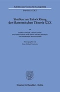Cover: Die Zeit um den Ersten Weltkrieg als Krisenzeit der &Ouml;konomen - Duncker & Humblot