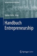Cover: Handbuch Entrepreneurship - Springer Gabler
