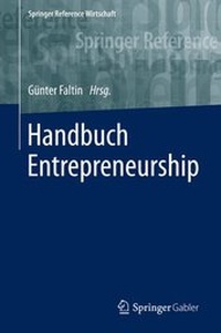 Enlarge image Cover: Handbuch Entrepreneurship - Springer Gabler