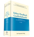Cover: K&ouml;lner Handbuch Gesellschaftsrecht - Carl Heymanns Verlag