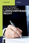 Cover: Lizenzvertragsrecht - De Gruyter