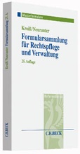 Cover: Formularsammlung f&uuml;r Rechtspflege und Verwaltung - C.H.BECK