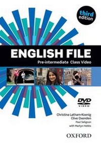 Enlarge image Cover: English File third edition: Pre-intermediate: Class DVD - Oxford University Press