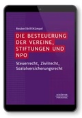 Cover: Die Besteuerung der Vereine, Stiftungen und NPO - Online - Sch&auml;ffer-Poeschel