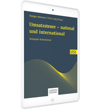 Abbildung von: Umsatzsteuer - national und international - Schäffer-Poeschel
