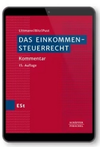 Abbildung von: Das Einkommensteuerrecht - Schäffer-Poeschel