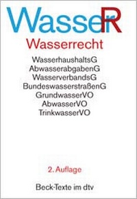 Abbildung von: Wasserrecht: WasserR - dtv