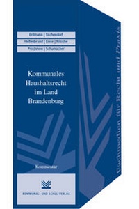 Abbildung von: Kommunales Haushaltsrecht im Land Brandenburg - Kommunal- und Schul-Verlag