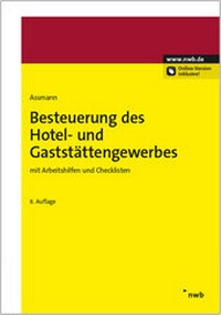 Abbildung von: Besteuerung des Hotel- und Gaststättengewerbes - NWB