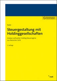 Bild vergrößern Bild: Steuergestaltung mit Holdinggesellschaften - NWB