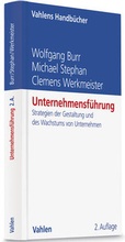 Cover: Unternehmensf&uuml;hrung - Vahlen