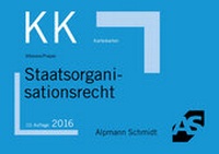 Abbildung von: Karteikarten Staatsorganisationsrecht - Alpmann Schmidt