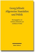 Cover: Georg Jellinek: Allgemeine Staatslehre und Politik - Mohr Siebeck