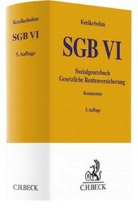 Abbildung von: SGB VI Sozialgesetzbuch - Gesetzliche Rentenversicherung - C.H.BECK