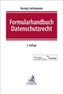 Cover: Formularhandbuch Datenschutzrecht - C.H.BECK