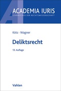 Cover: Deliktsrecht - Vahlen