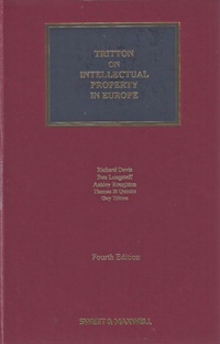 Enlarge image Cover: Tritton on Intellectual Property in Europe - Sweet & Maxwell
