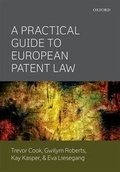 Cover: A Practical Guide to European Patent Law - Oxford University Press