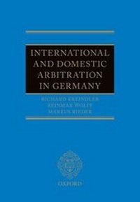 Abbildung von: Commercial Arbitration in Germany - Oxford University Press