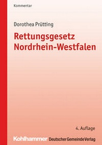 Abbildung von: Rettungsgesetz Nordrhein-Westfalen - Deutscher Gemeindeverlag
