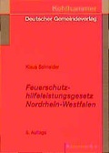 Cover: Feuerschutzhilfeleistungsgesetz Nordrhein-Westfalen - Deutscher Gemeindeverlag