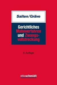 Abbildung von: Gerichtliches Mahnverfahren und Zwangsvollstreckung - Otto Schmidt Verlag