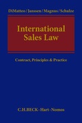 Cover: International Sales Law - Nomos
