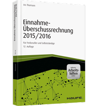 Abbildung von: Einnahme-Überschussrechnung 2015/2016  - Haufe-Lexware