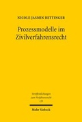 Abbildung von: Prozessmodelle im Zivilverfahrensrecht - Mohr Siebeck