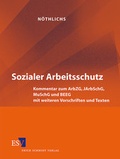 Abbildung von: Sozialer Arbeitsschutz - Grundwerk ohne Fortsetzungsbezug - Erich Schmidt Verlag