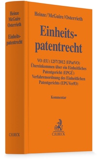 Abbildung von: Einheitspatentrecht - C.H.BECK