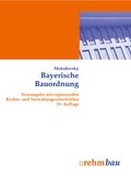Cover: Bayerische Bauordnung - Rehm