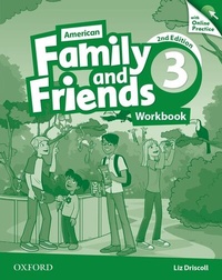 Enlarge image Cover: American Family and Friends: Level Three: Workbook with Online Practice - Oxford University Press