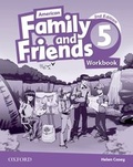 Cover: American Family and Friends: Level Five: Workbook - Oxford University Press