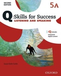 Cover: Q: Skills for Success: Level 5: Listening & Speaking Split Student Book A with iQ Online - Oxford University Press