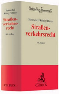 Abbildung von: Straßenverkehrsrecht - C.H.BECK