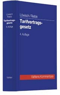 Abbildung von: Tarifvertragsgesetz - Vahlen