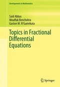 Cover: Topics in Fractional Differential Equations - Springer