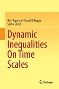 Cover: Dynamic Inequalities On Time Scales - Springer