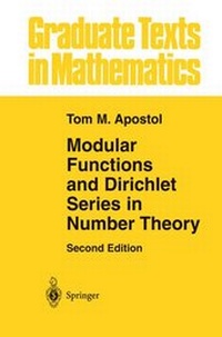 Enlarge image Cover: Modular Functions and Dirichlet Series in Number Theory - Springer