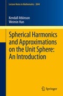 Cover: Spherical Harmonics and Approximations on the Unit Sphere: An Introduction - Springer