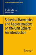 Cover: Spherical Harmonics and Approximations on the Unit Sphere: An Introduction - Springer